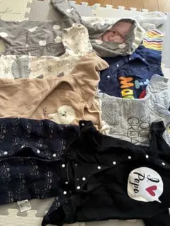 値下げ交渉あり ロンパース8点まとめ売り50~70cm