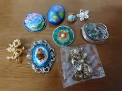 ヴィンテージブローチセット