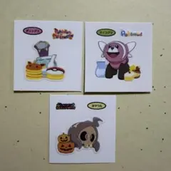 ポケモンデコキャラシール 3枚セット