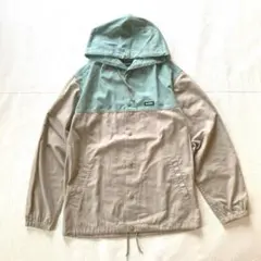 【エクストララージ 】マウンテンパーカー バイカラー ボタン ジャケット S