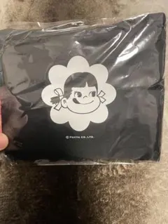 フジヤ ペコちゃんオリジナルエコバッグ ブラック
