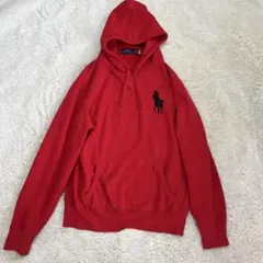 まるまる様　Polo Ralph Lauren レッドパーカー L ビッグポニー