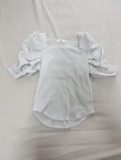 SNIDEL スナイデル ホワイト パフスリーブ トップス