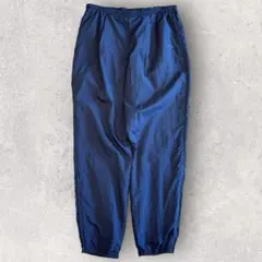 NIKE ナイキ ナイロンパンツ ネイビー L 古着