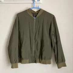 オリーブ MA-1ジャケット Mサイズ