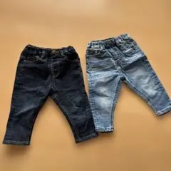 ocean &ground デニム　2本セット　90サイズ