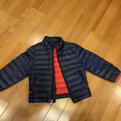 袋付き　ポロラルフローレン　3T ダウン　ネイビー