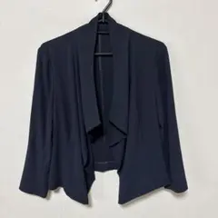 ESTNATION ネイビー　薄手　シャツ　ジャケット　ガウンのサムネイル