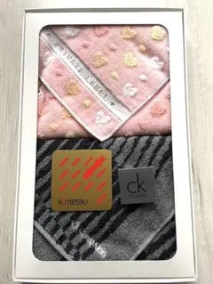 Calvin Klein 等 タオルハンカチ 2枚セット タグ付き新品