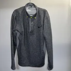 Nike Golf Tour Performance L グレー長袖ポロシャツ