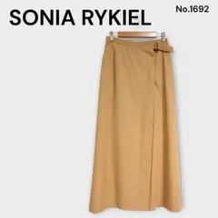 SONIA RYKIEL ベージュ ロングスカート 巻きスカートのサムネイル