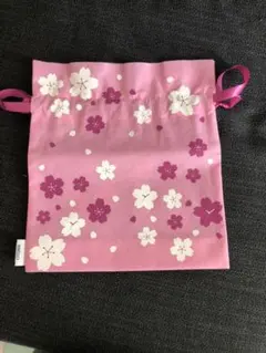 ピンク色　巾着　シチズンのサムネイル