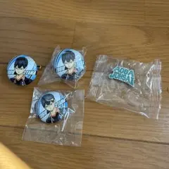 ハイキュー　影山飛雄 缶バッジ 3個セット