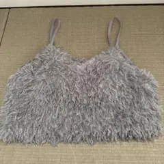 【DISCOAT】 テープヤーンキャミソール　グレー