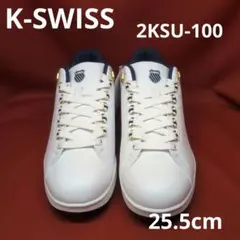 K-SWISS メンズスニーカー2KSU-100 WH/GD 25.5cmのサムネイル