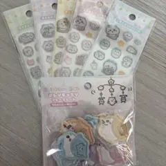 ちいかわ　babミニミニぷっくりシール 5種 おしりもっちりフレークシール