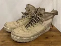 NIKE AIR FORCE 1 ハイカット ベージュ 26.5cm