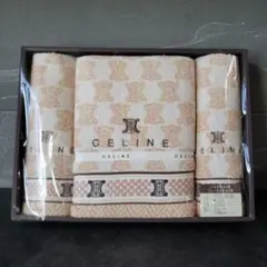CELINE セリーヌ タオルセット バスタオル フェイスタオル トリオンフ