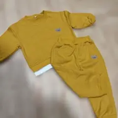 クマ刺繍 スウェット・パンツセット 95cm