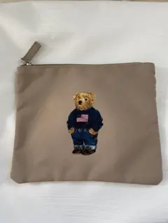 POLO Ralph Lauren ポロベアポーチ　ベージュのサムネイル