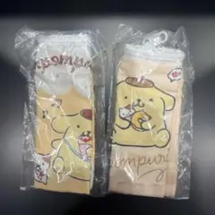 新品未開封 ポムポムプリン ポーチ ガチャガチャ サンリオ 2点セット