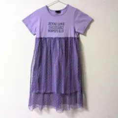 最終お値下げ　JENNI LOVE 半袖ワンピース パープル