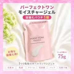 パーフェクトワン モイスチャージェルd 75g つめかえ 1個 新品未開封のサムネイル