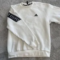 adidas ホワイト トレーナー 3ストライプス