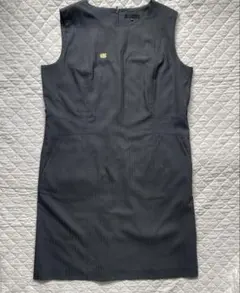 ノースリーブワンピース ブラック 46 大きいサイズ　オンワード　ICB icb