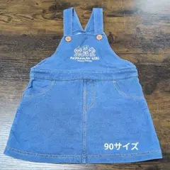 ANPANMAN GIRL デニムオーバーオール 90cm