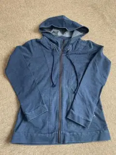 未使用　デニム　パーカー　レディース