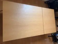 【美品】ニトリ　昇降リビングテーブル(Nヒバリ 120 LBR）のサムネイル
