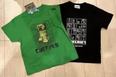 マイクラ　半袖　Tシャツ　2枚組　130cm