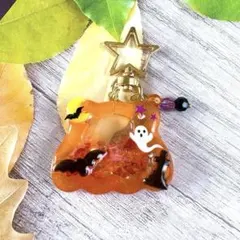 ハロウィンめんだこのオイルシェイカー　レジン　chackymade