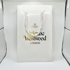 Vivienne Westwood ショップ袋 白 金 ショッパー 紙袋