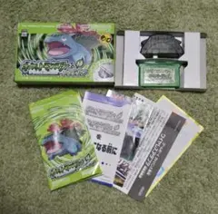 ポケットモンスター 緑 リーフグリーン ゲームボーイアドバンス　動作未確認