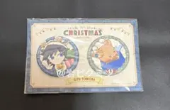 鬼滅の刃　カフェ　クリスマス2025 冨岡義勇　缶バッジセット　柱