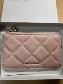 CHARLES & KEITH カードケース フラグメントケース キルティング