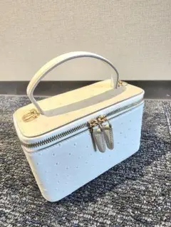 本革クロコ・1枚革]☆シャム クロコダイル 円筒型ハンドバック グレー
