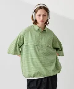 ギンガムチェック　シャツ