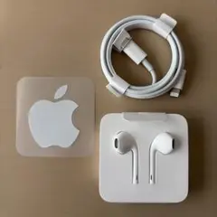 アップル　純正 iPhone イヤホンApple イヤフォン　充電ケーブル