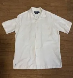 Polo Ralph CALDWELL キューバ 開襟 ホワイト リネン L 麻 - メルカリ