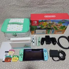 任天堂 Switch 本体 あつまれどうぶつの森モデル 付属品付き