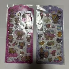 ドロップジュエリーシール　サンリオ　キティ　日焼け