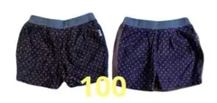 女の子 ショートパンツ 秋冬用 100cm コーディコービー 2枚組