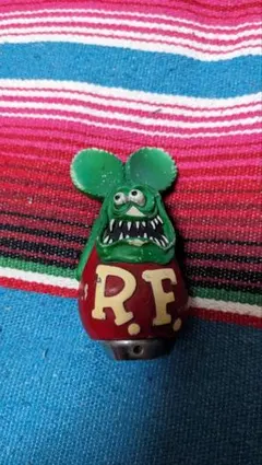 希少 ラットフィンク 吊り下げ フィギュア 美品 ヴィンテージ RF