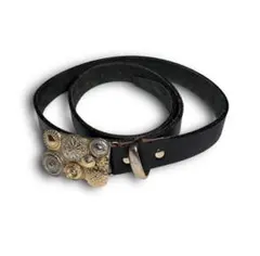 CDG HOMME PLUS Coin backle leather belt