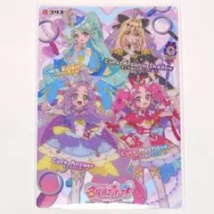 名探偵プリキュア！ キラキラクリアカードガム 4人 集合 ②