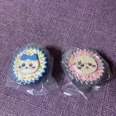 ちいかわ 手作りおやつチャーム 平成女児チョコ ハチワレ ラッコ 2点セット