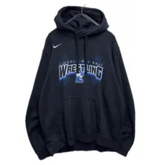 NIKE スウェットパーカー レスリングロゴ 2010年代 メンズL